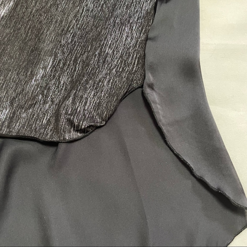 Zara Collection W&B Sleeveless Metallic Front Top Made In Portugal Size M - Picture 7 of 8